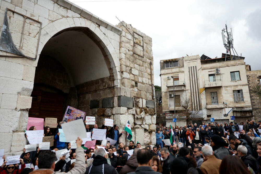 Sa protesta, Foto: REUTERS