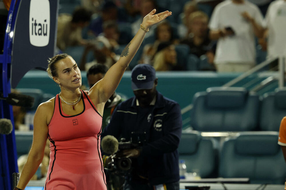 Arina Sabaljenka, Foto: Reuters