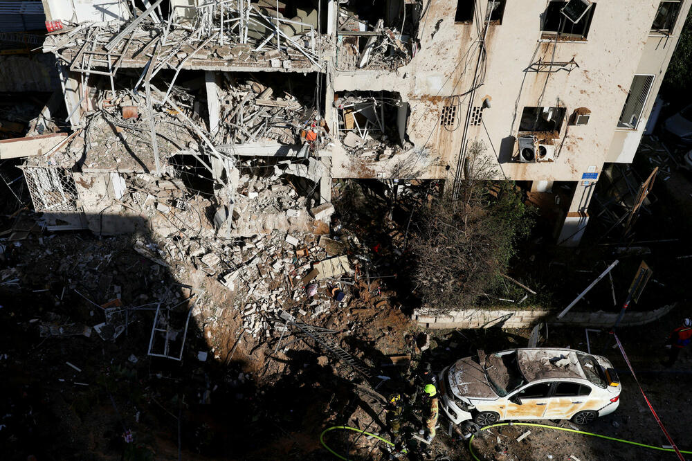 Detalj iz Izraela nakon iranskog napada, Foto: REUTERS
