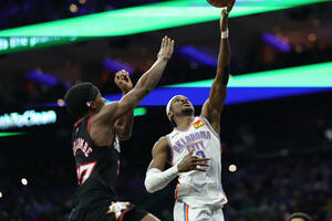 Oklahoma bolja od Filadelfije za 12. uzastopnu pobjedu u NBA ligi