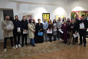 Eldin Suljević pobjednik tradiconalnog likovnog salona