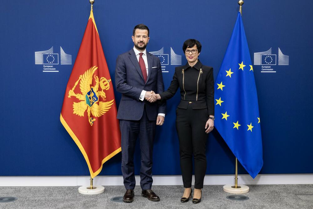 Milatović i Kos, Foto: X/MartaKosEU