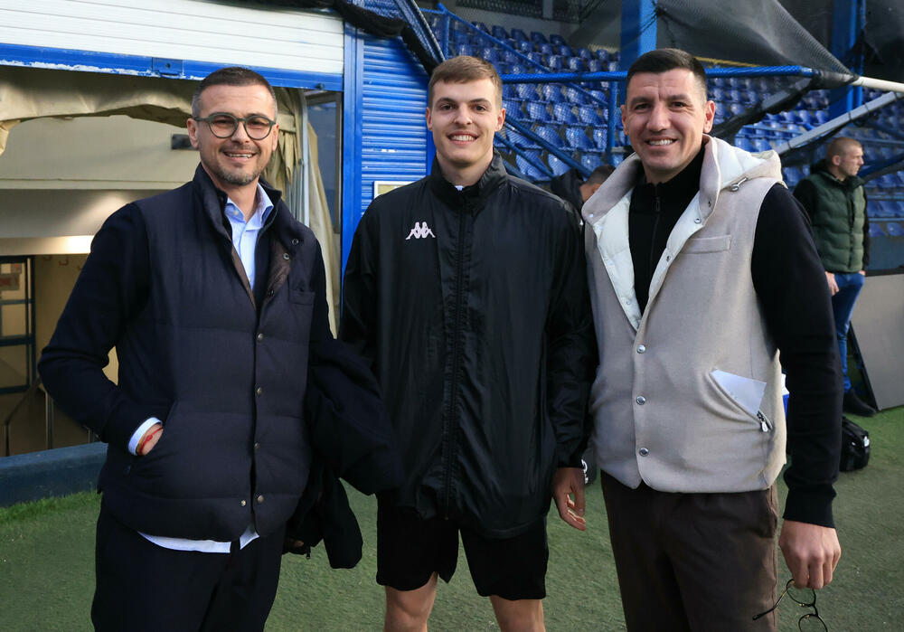 Fudbaleri Partizana trenirali pod Goricom, Andrej Delibašić, Grbić...