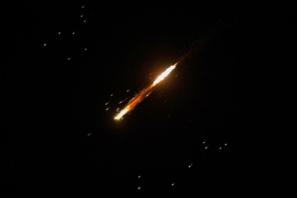 Iranske rakete iznad Izraela