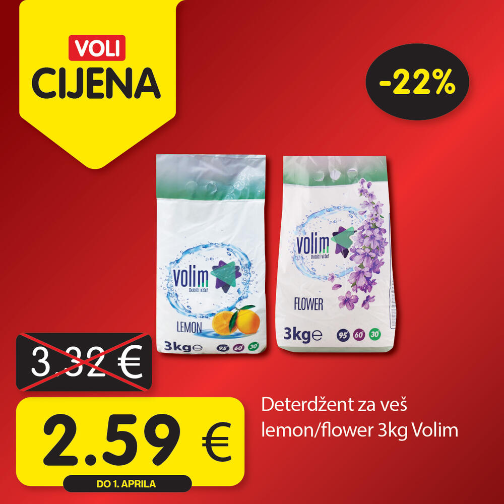 <p><em>Za najpovoljniju trgovinu birajte proizvode po VOLI cijenama.</em></p>