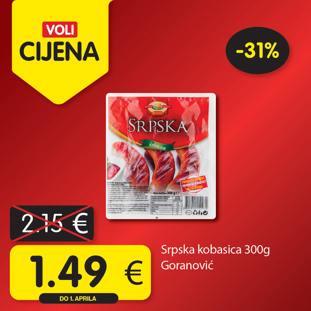 <p><em>Za najpovoljniju trgovinu birajte proizvode po VOLI cijenama.</em></p>