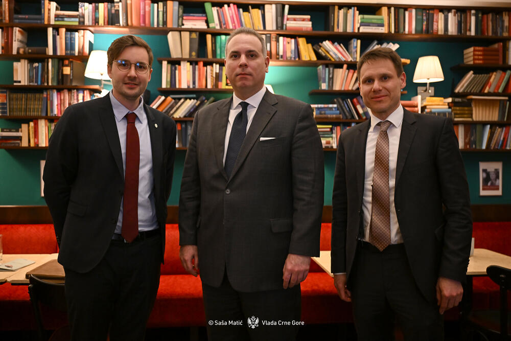 Ivanović sa predstavnicima Vlade pokrajine Štajerske, Feliksom Kodoličem i Gernotom Valterom