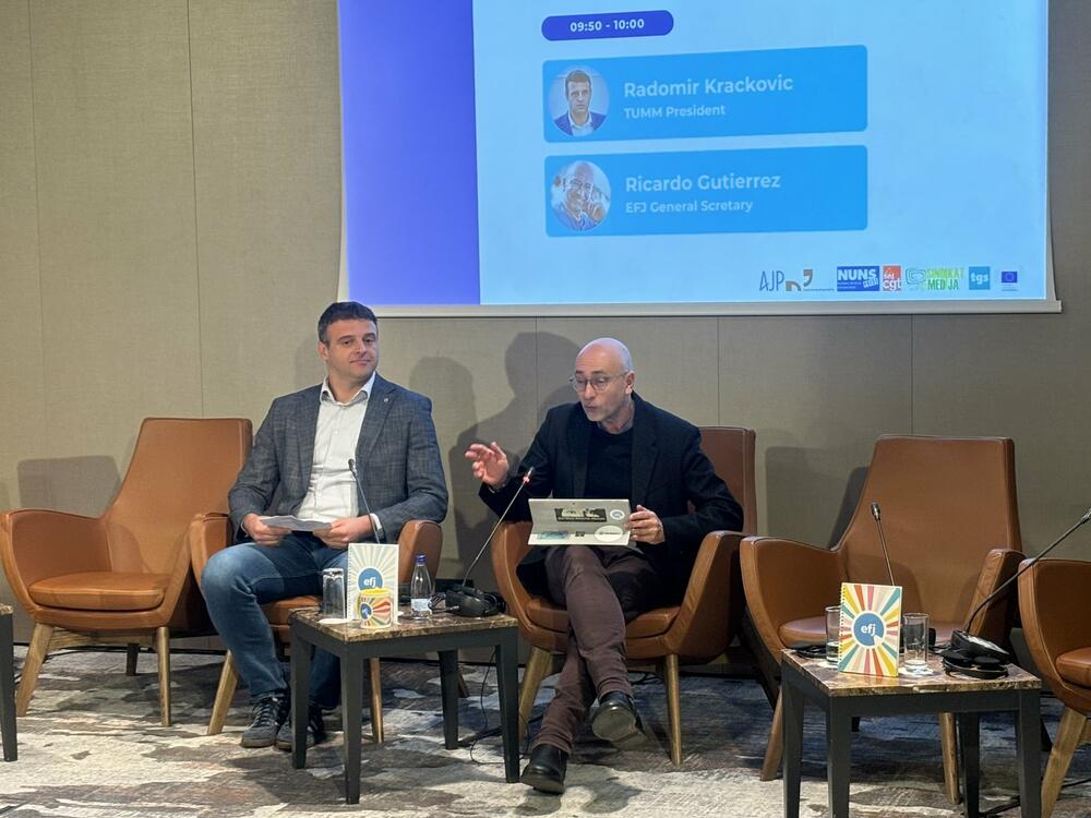 Kračković: Bezbjednost novinara je ozbiljno ugrožena; Gutijerez:...