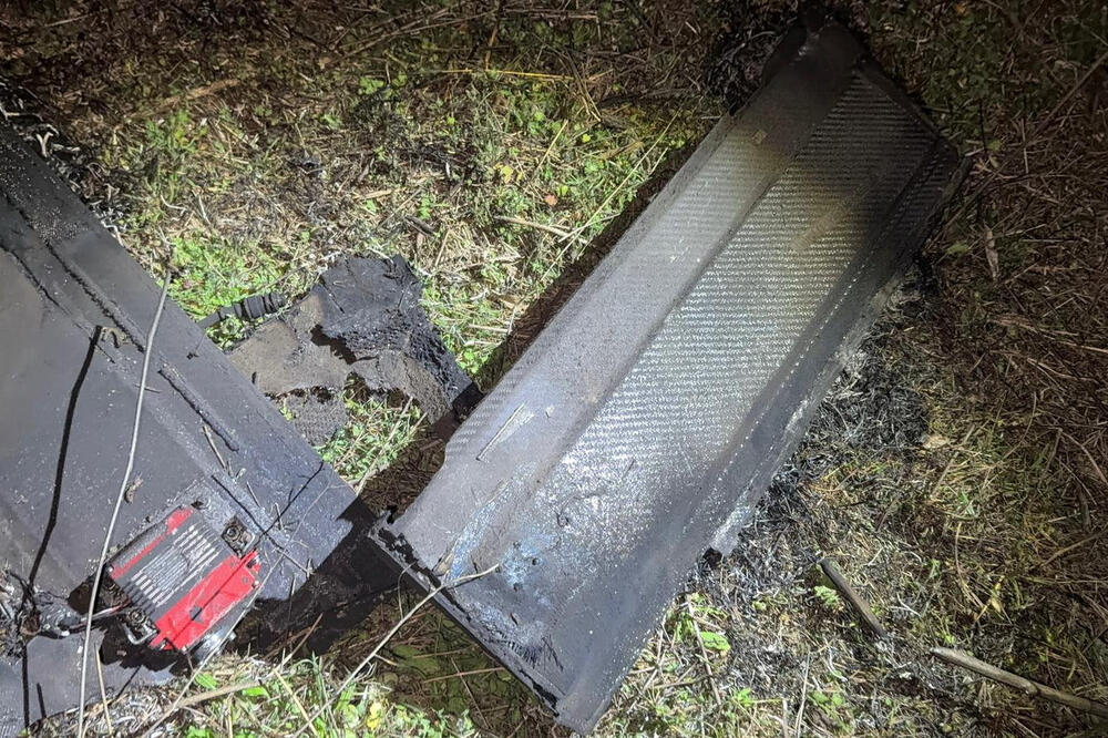 Fragmenti drona, Foto: Reuters