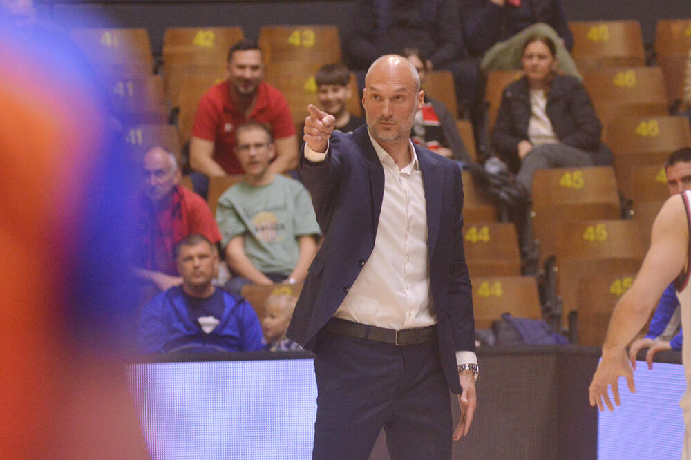 Simonović tokom meča u Tuzli, Foto: KK Sloboda Tuzla