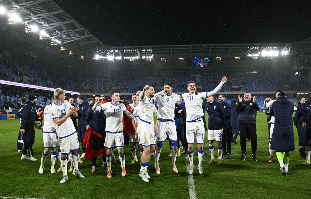 Slavlje na ulicama Prištine zbog pobjede Kosova u Slovačkoj