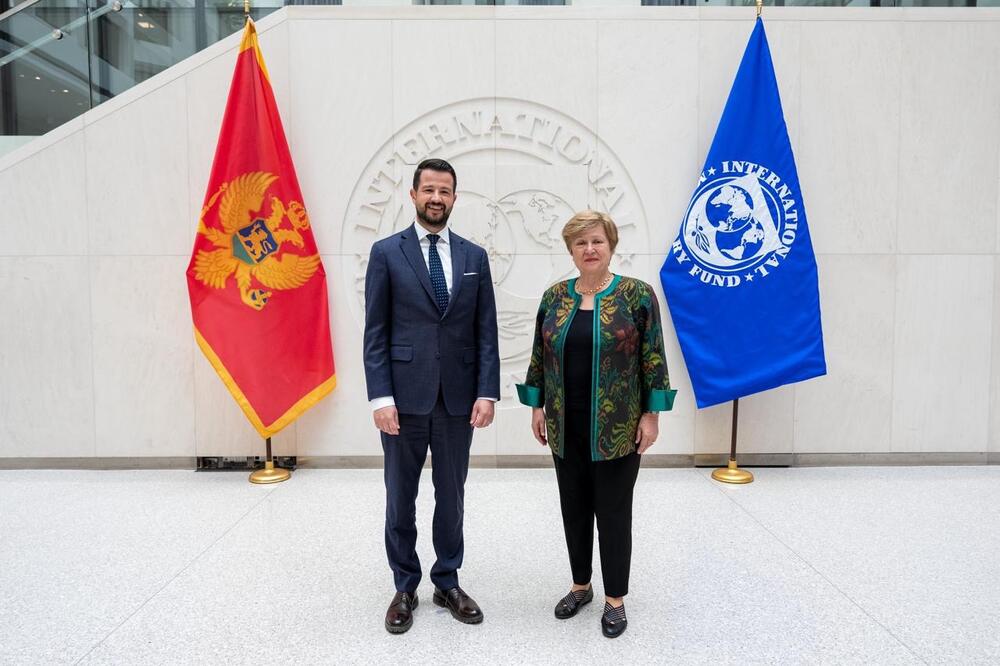 Milatović i Georgieva, Foto: Kancelarija za odnose sa javnošću predsjednika Crne Gore