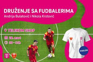 Subota u poslovnici Telekoma &ndash; druženje sa fudbalskim...