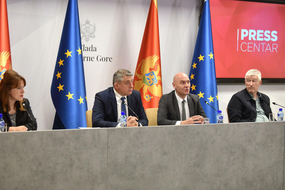 Sa konferencije za medije, Foto: Boris Pejović