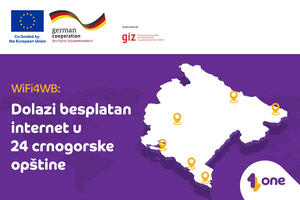 WiFi4WB: Dolazi besplatan internet u 24 crnogorske opštine