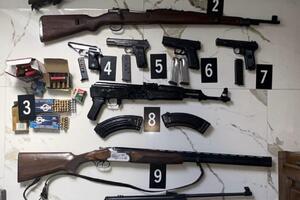 U Ulcinju zaplijenjeno 11 komada oružja i municija