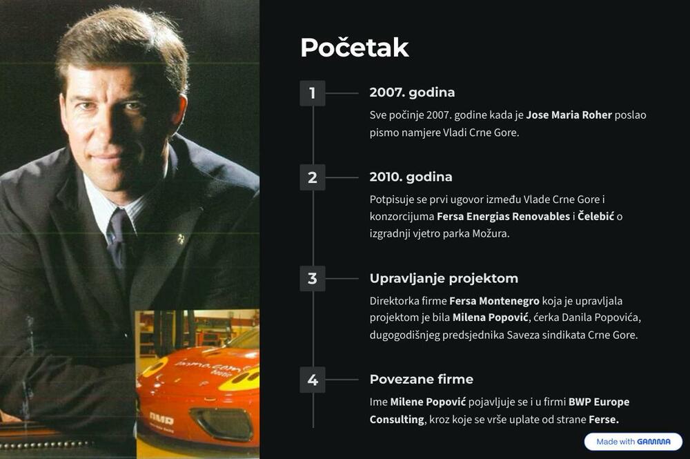 <p>Dritan Abazović je na sjednici Anketnog odbora radi prikupljanja informacija i činjenica o postupanju državnih organa i drugih subjekata prilikom izgradnje vjetroelektrane na lokalitetu Možura, kazao da je firma Fersa državu uvukla u veliku aferu</p>