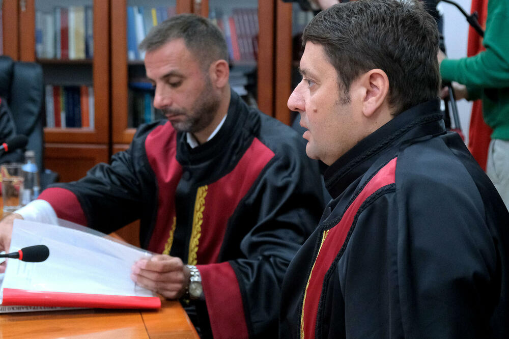 Sudije izvjestioci u slučaju Mandićevih žalbi: Jovanović i Resulbegović, Foto: Risto Bozovic