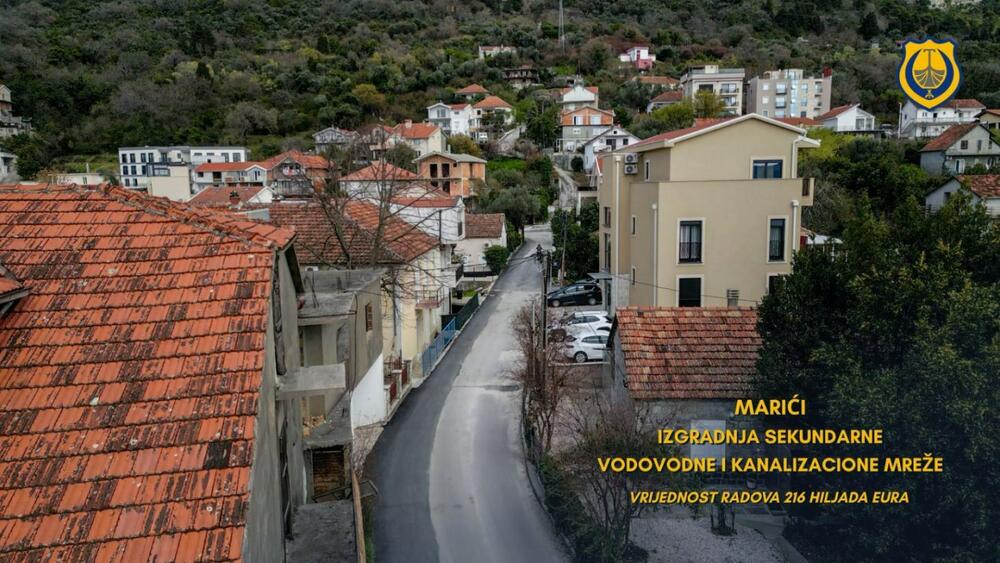 Tivat: Nova infrastruktura u Marićima