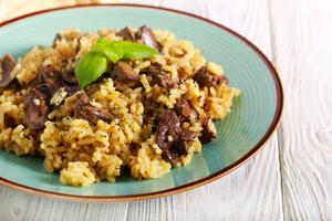 Pileća džigerica sa rižom