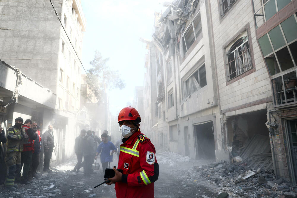 Teheran nakon napada na stambenu zgradu, Foto: REUTERS
