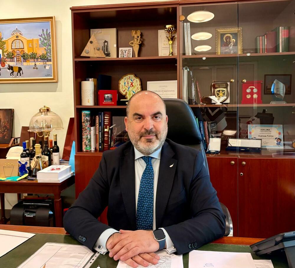 Ambasador Kipra Andreas Fotiu za 