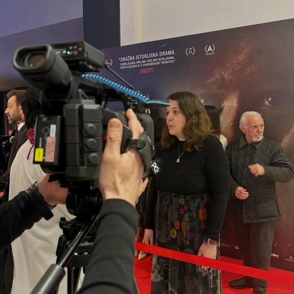 Melina Pota Koljević na bioskopskoj premijeri u Podgorici