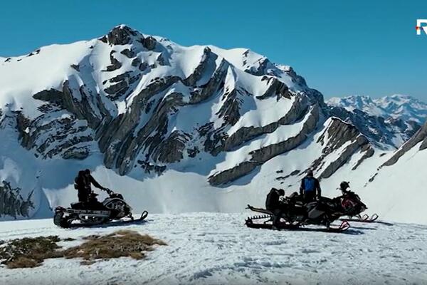 CIN-CG Zabrana postoji, sankcija nema: Motorne sanke gaze zakon na...