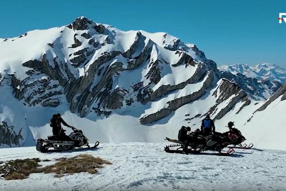 Motornim sankama u zaštićeno područje, Foto: RTCG/Screenshot