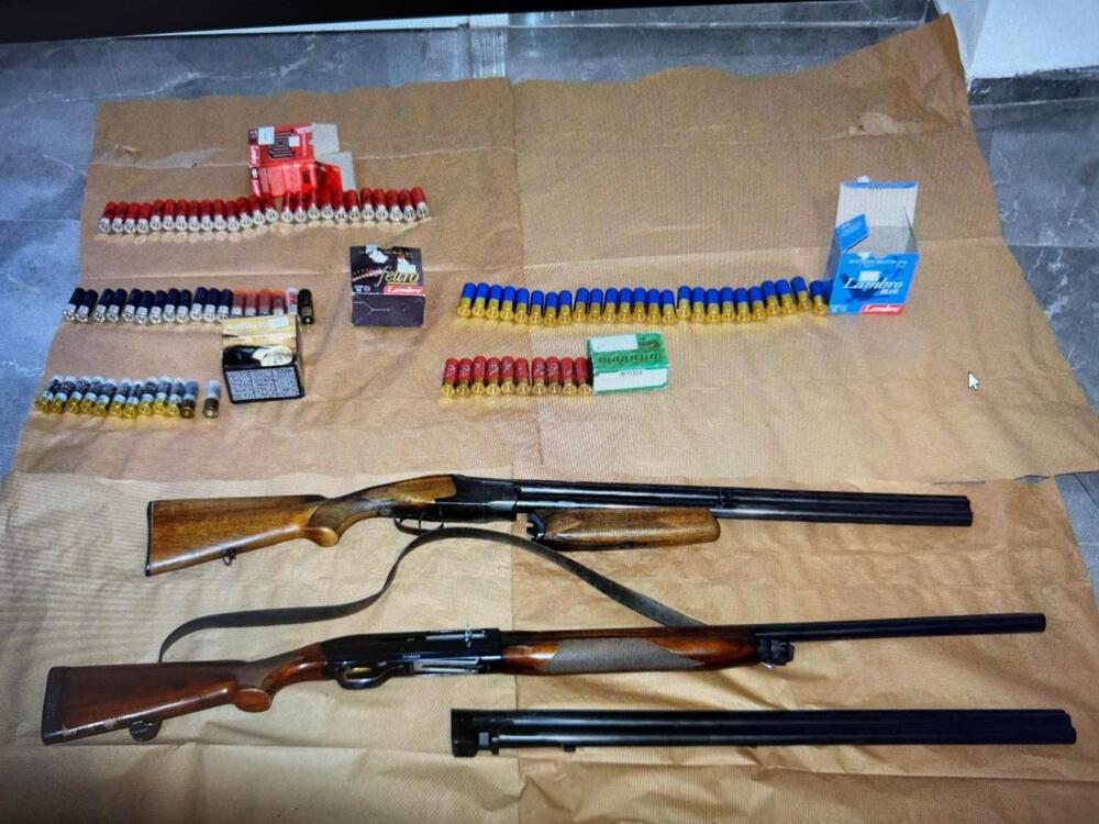 Pretresom u Zeti pronađene dvije lovačke puške i 90 patrona