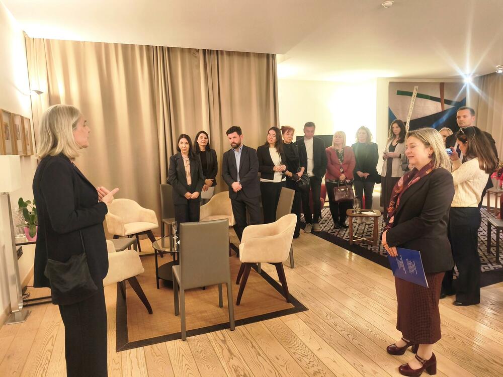 Sa ceremonije u rezidenciji Francuske