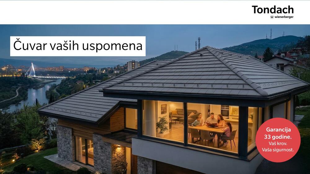Krov koji čuva vaše uspomene generacijama - Zašto izabrati Tondach?