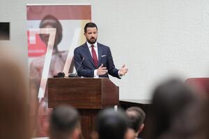 Milatović u Skoplju: EU put ključ za reforme i jačanje demokratije