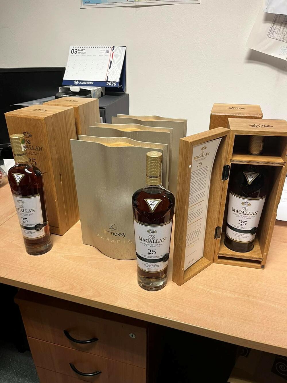 UC: Na Aerodromu oduzeto devet flaša alkoholnog pića u vrijednosti...