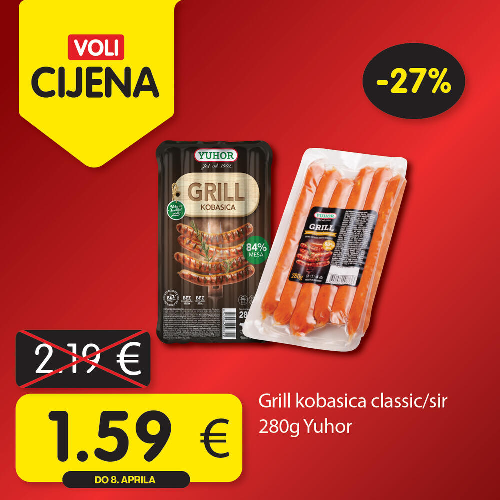 <p><em>Širok izbor proizvoda po najpovoljnijim cijenama na tržištu u svim Voli i Naš diskont marketima.</em></p>  <p> </p>