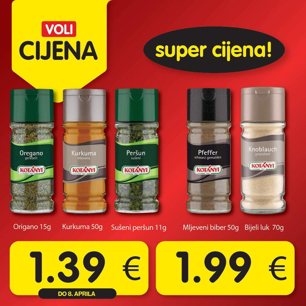 <p><em>Širok izbor proizvoda po najpovoljnijim cijenama na tržištu u svim Voli i Naš diskont marketima.</em></p>  <p> </p>