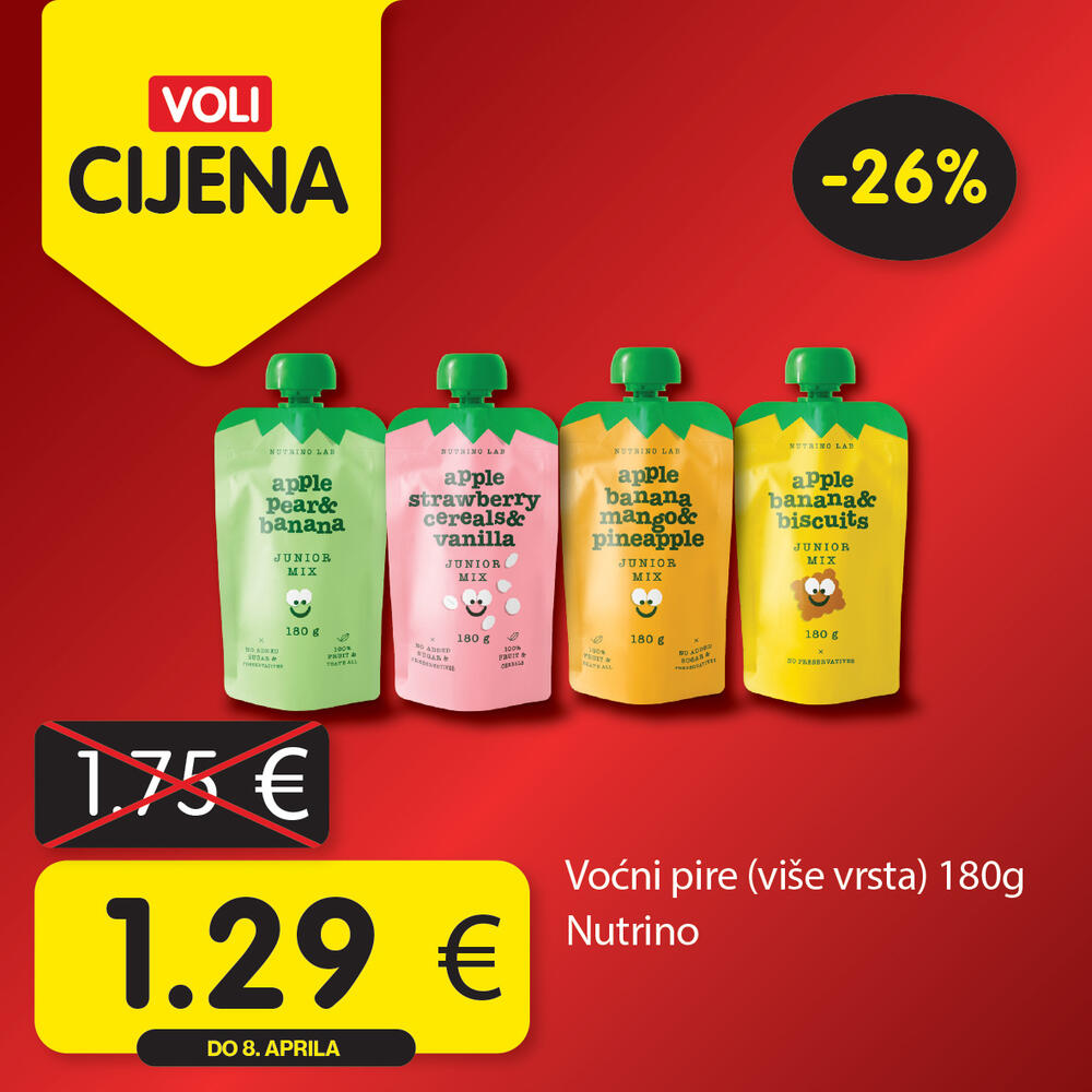 <p><em>Širok izbor proizvoda po najpovoljnijim cijenama na tržištu u svim Voli i Naš diskont marketima.</em></p>  <p> </p>