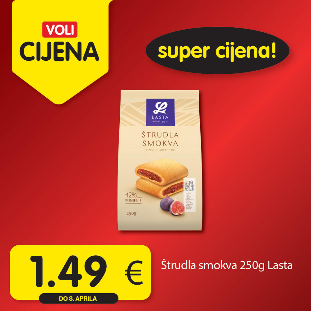 <p><em>Širok izbor proizvoda po najpovoljnijim cijenama na tržištu u svim Voli i Naš diskont marketima.</em></p>  <p> </p>