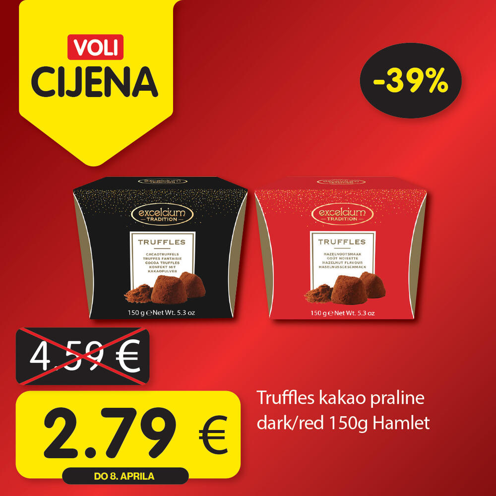 <p><em>Širok izbor proizvoda po najpovoljnijim cijenama na tržištu u svim Voli i Naš diskont marketima.</em></p>  <p> </p>