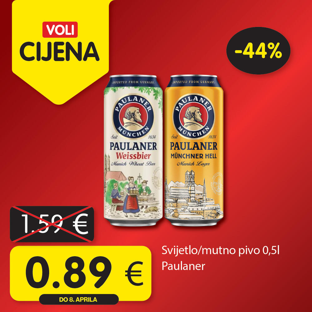 <p><em>Širok izbor proizvoda po najpovoljnijim cijenama na tržištu u svim Voli i Naš diskont marketima.</em></p>  <p> </p>