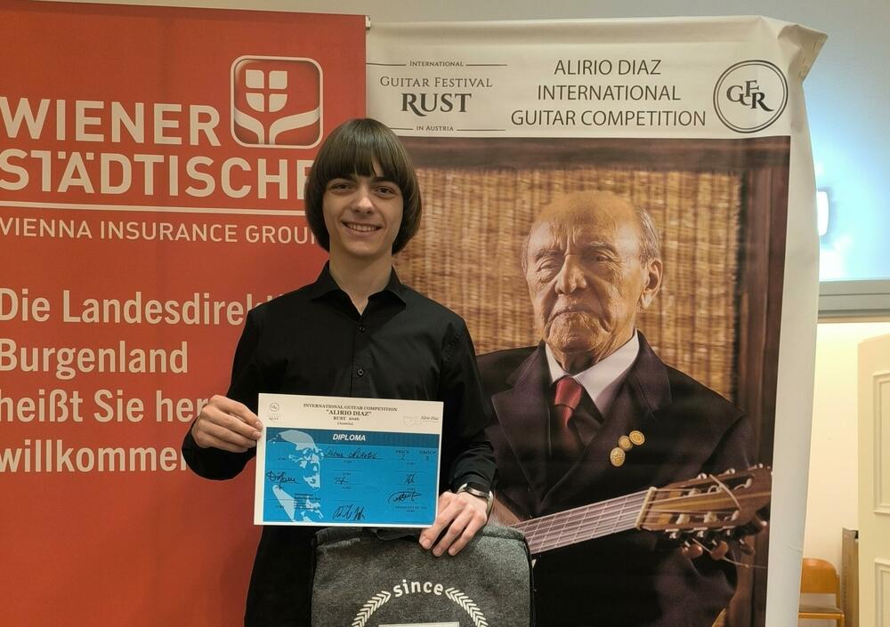 Prvo mjesto: Petar Nikolić nastavlja da niže uspjehe