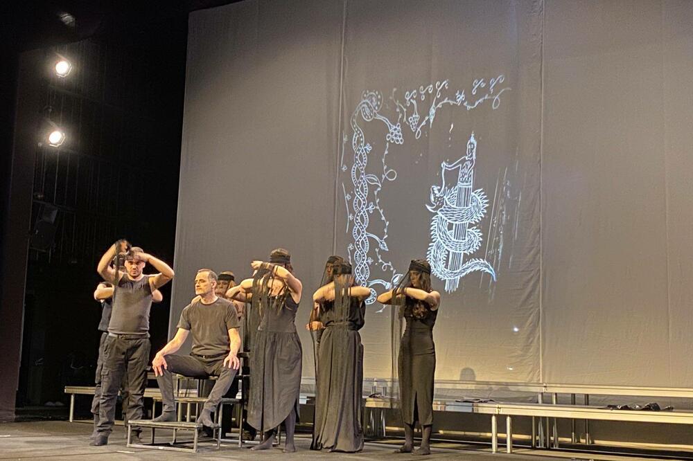 "Kosovski ciklus" na otvaranju, Foto: Hercegnovsko pozorište