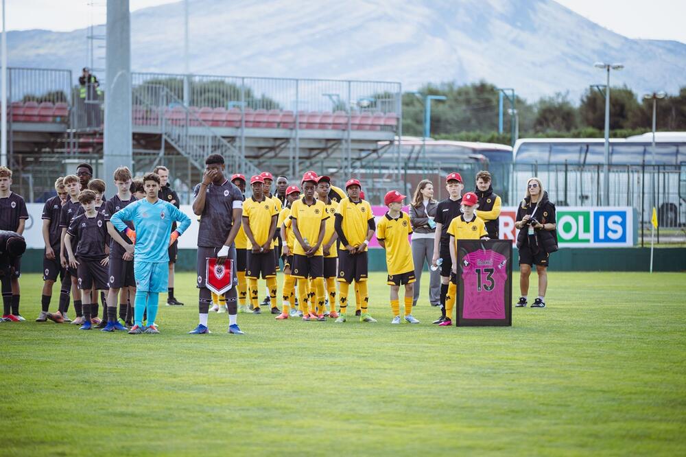 <p>Selekcije Crne Gore i Slovenije do 14 godina, ali i Totenhema, Intera, Aston Vile, Partizana, Vulverhemptona i Antverpena, uveličali su događaj</p>