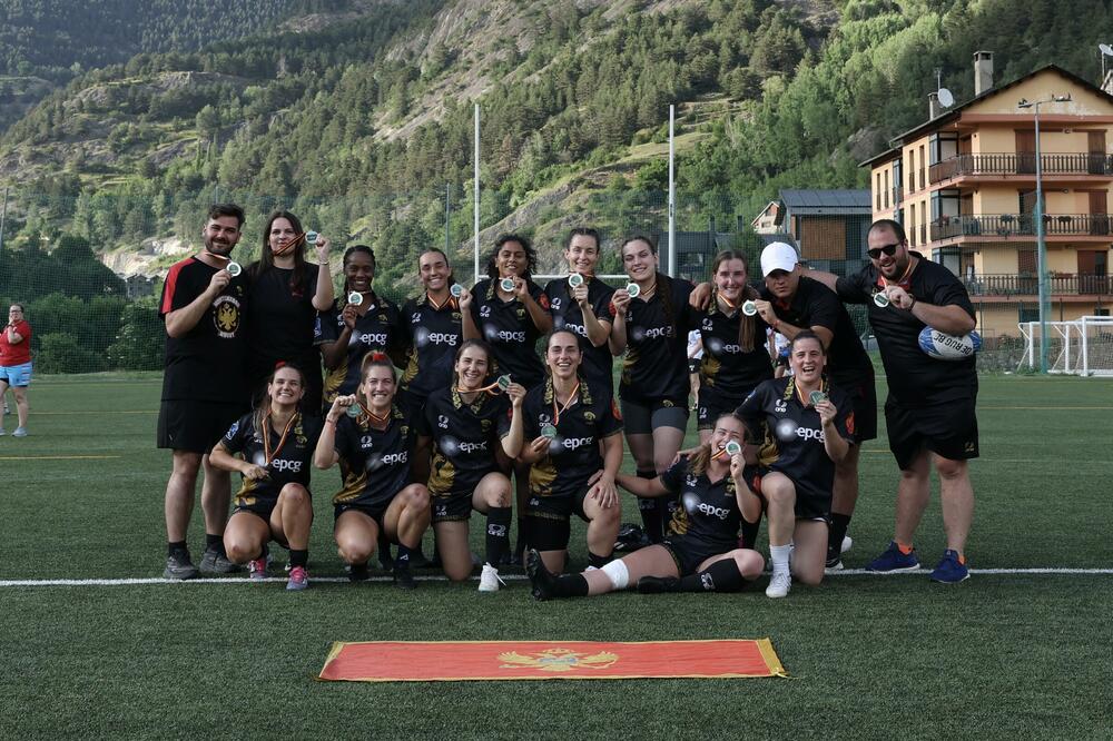 Ove godine u elitnoj diviziji: Ženska ragbi reprezentacija Crne Gore, Foto: Ragbi savez Crne Gore