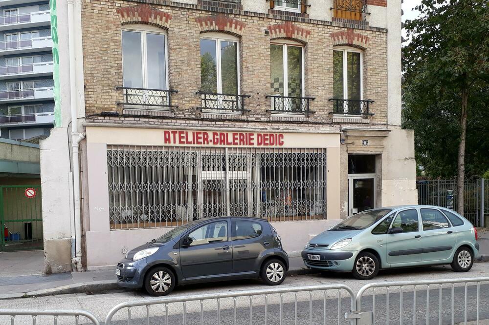 Dedićev atelje u Parizu, 1997., Foto: Privatna arhiva