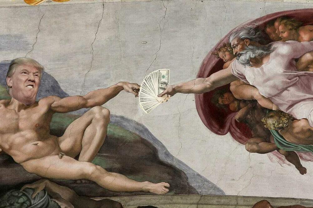 Tramp stigao i do - Sikstinske kapele, Foto: Hyperallergic