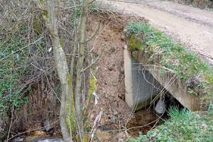 Bijelo Polje: Urušen betonski most na Lipničkom potoku