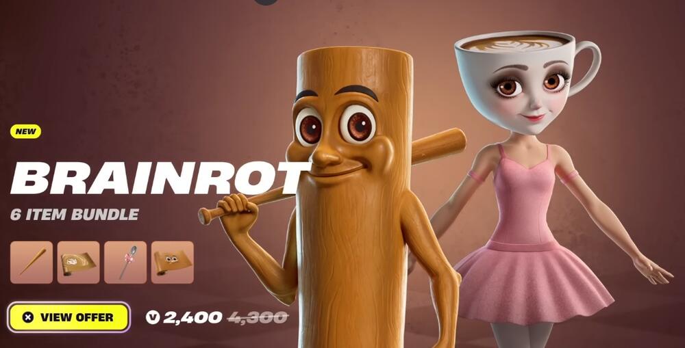 Brainrotovi osvajaju Fortnite