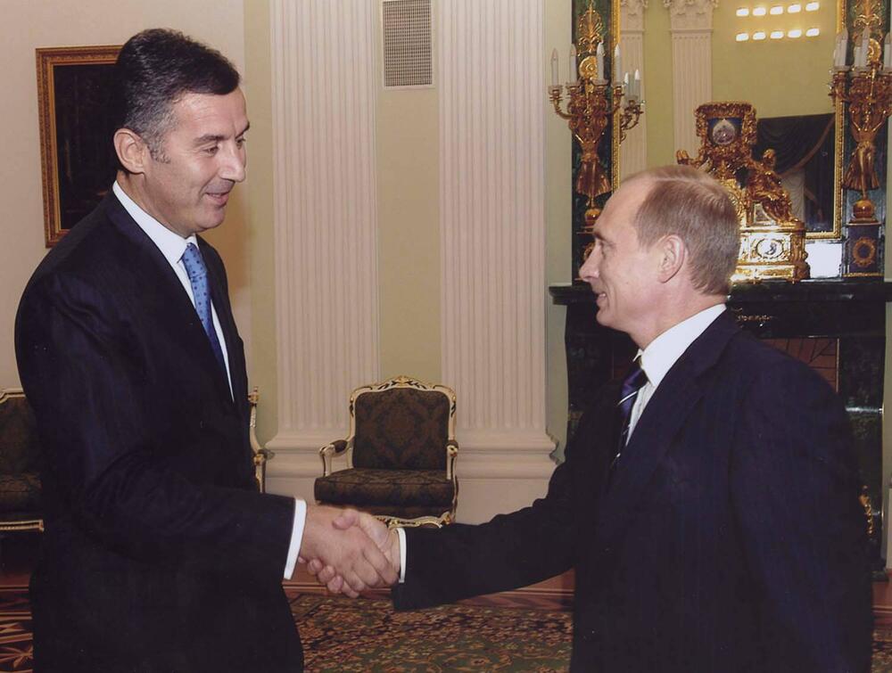 Đukanović i Putin