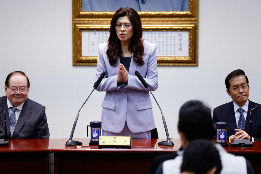 Šefica tajvanske opozicije u Kini u misiji mira